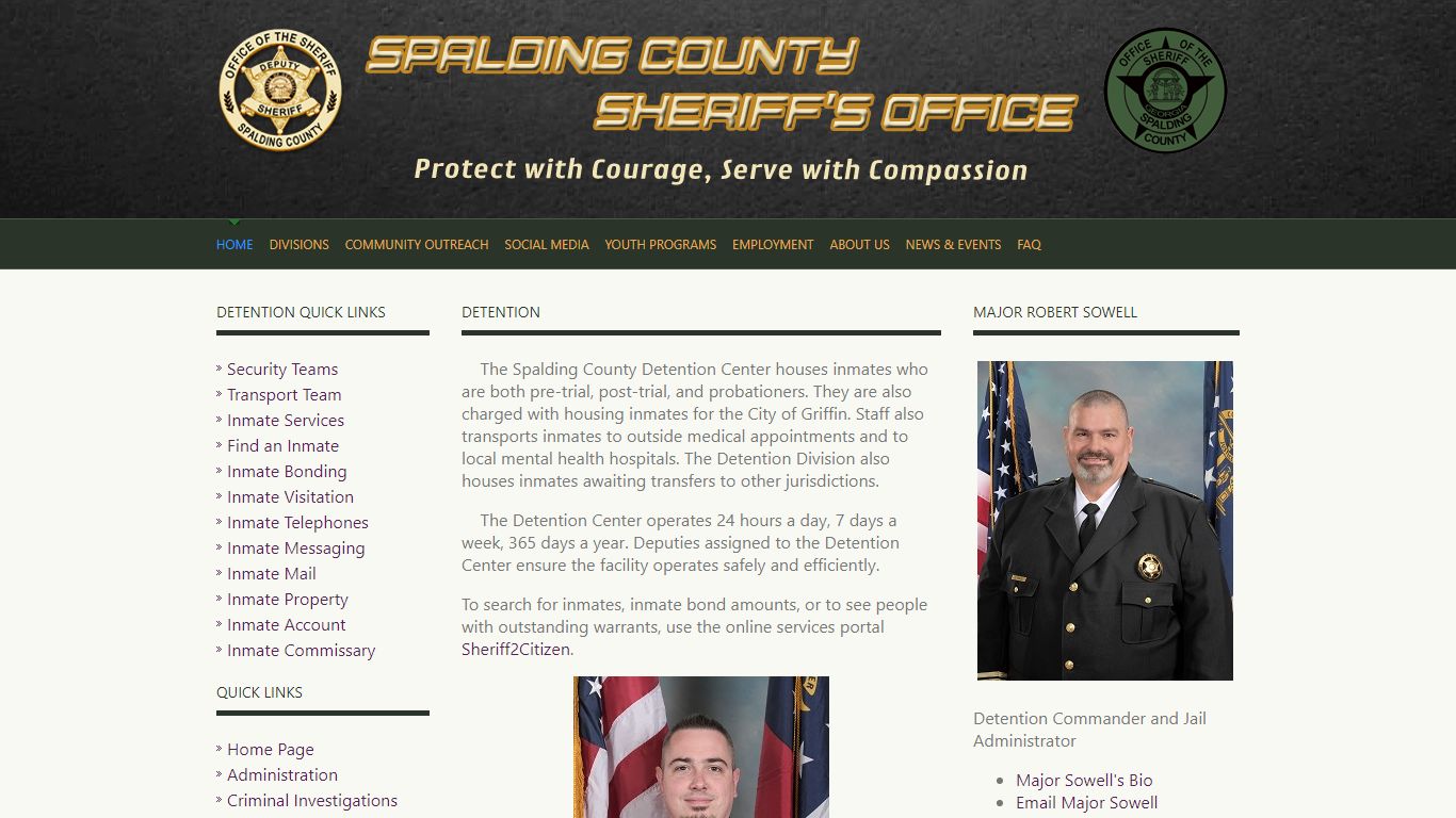 SCSO - Detention - Spalding County Sheriff's Office